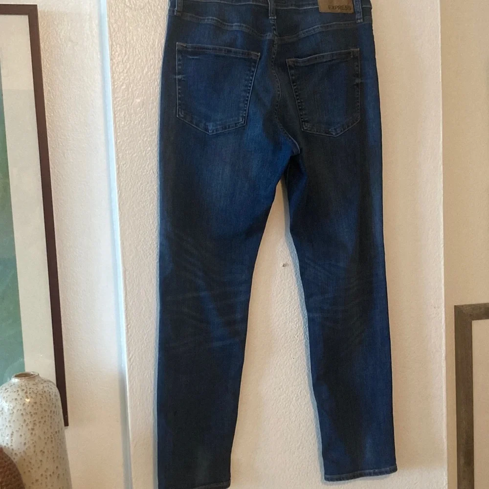 Express Women's High Rise Denim Jeans
